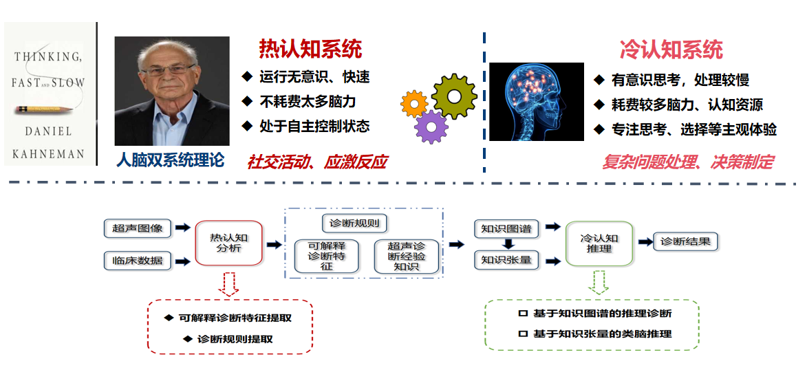 人脑双系统启发的医学知识推理框架